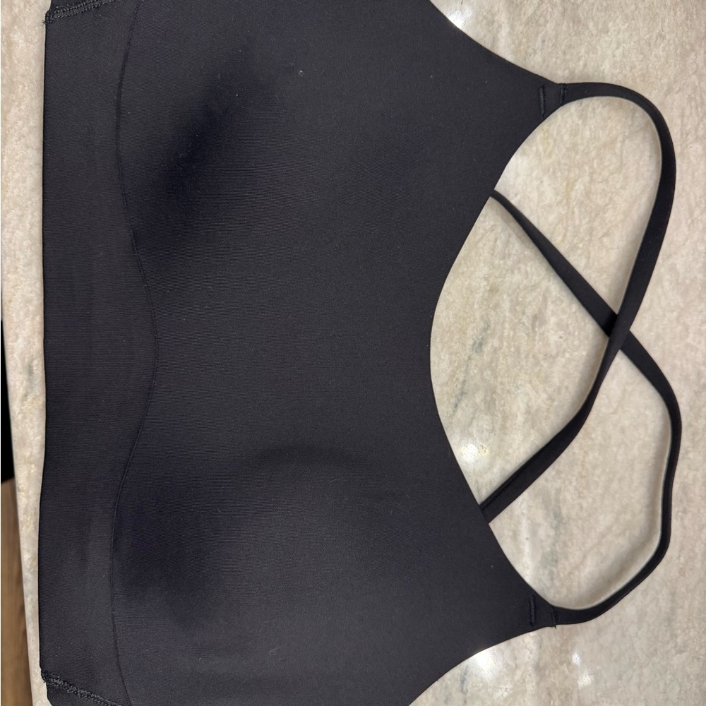 CALIA by Carrie Underwood Black Restore Strappy Back Bralette